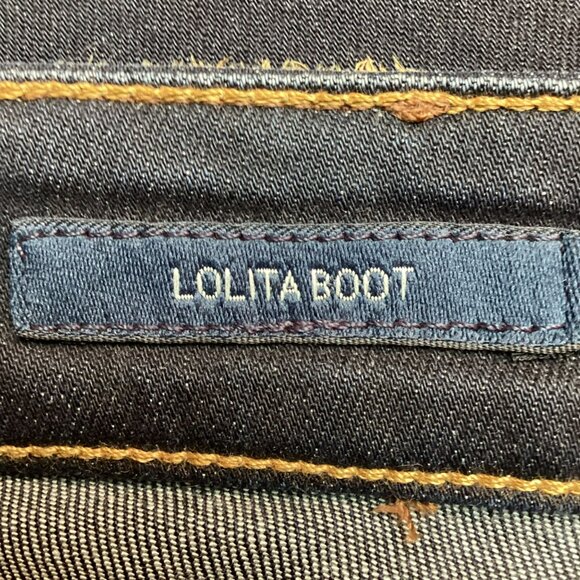 Lucky Brand Womens Large Lolita Boot Jeans Candiani Denim Handcrafted NWOT - Picture 11 of 14